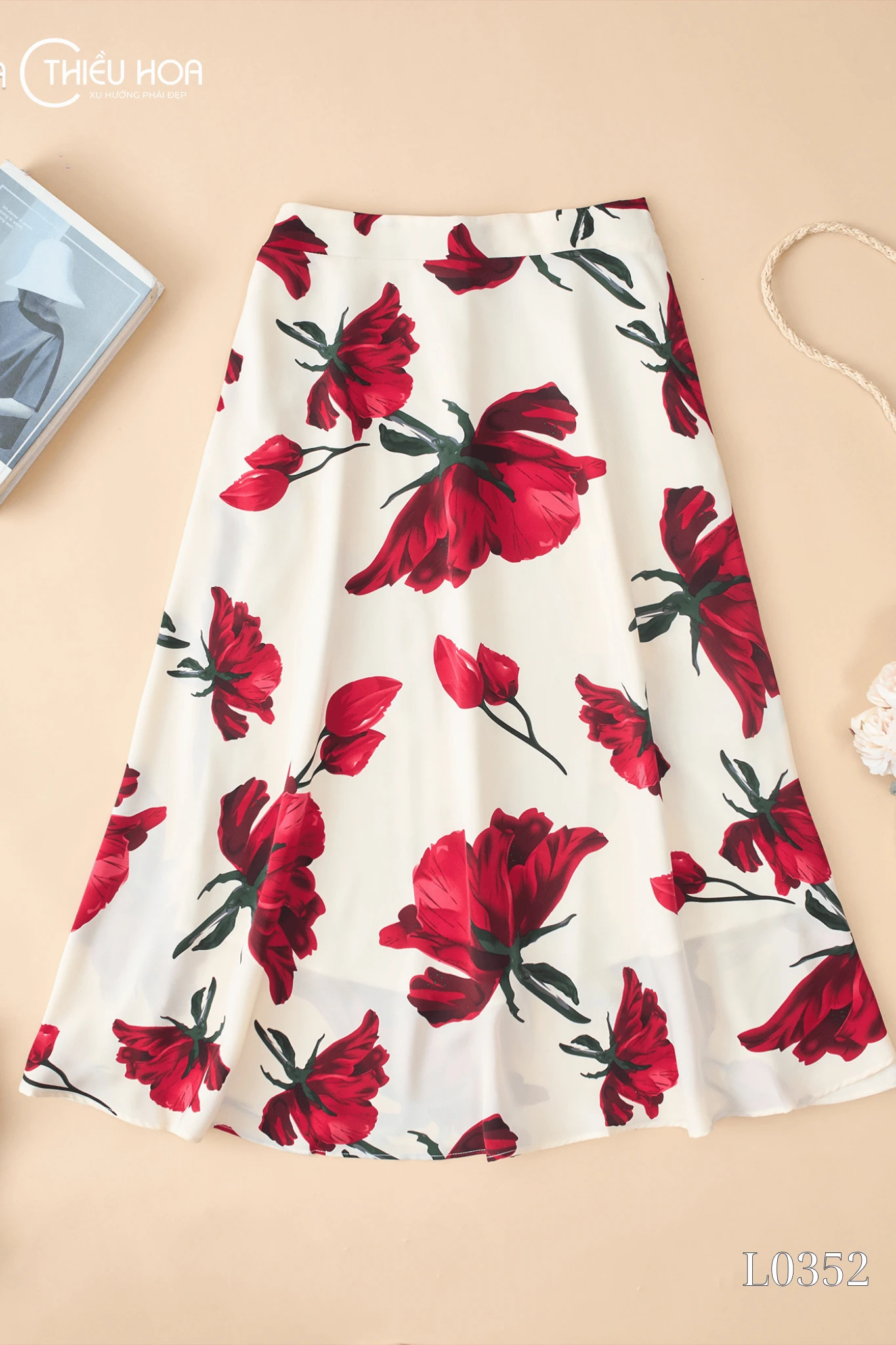 Chân Váy Thiết Kế CV5L0352 - Chân Váy Trung Niên Thiều Hoa